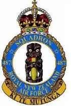 487 Squadron RNZAF KC blazer badge - Click Image to Close